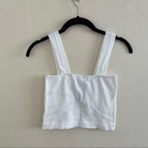 Rue 21 Ribbed cropped tank stop NWT Medium